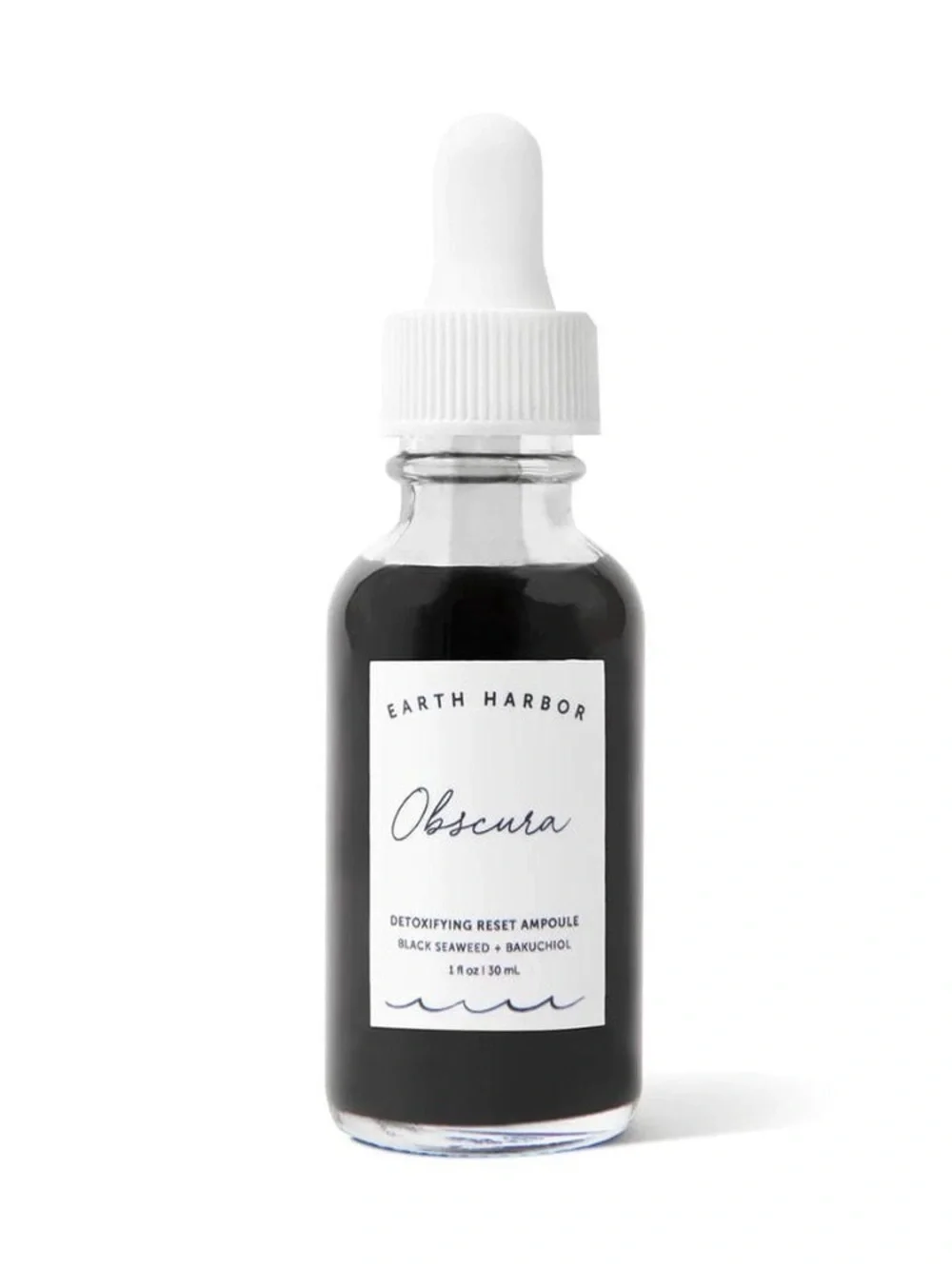 Earth Harbor Obscura Night Repair Concentrate Black seaweed + Bakuchiol NIB